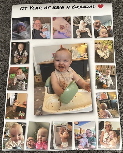 Photo du client Daryl pour l'évaluation Impression Photocollage Affiche 28x40"