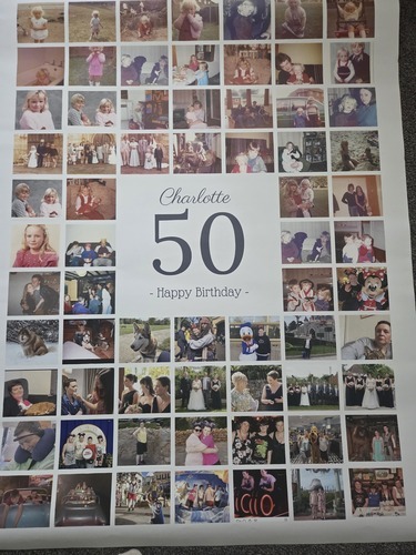 Kundenfoto von Marie für Bewertung Druck Fotocollage Poster 30x40"
