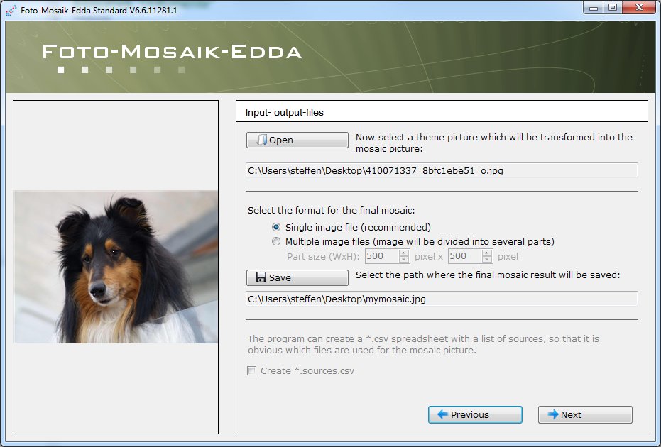 Windows 8 Foto-Mosaik-Edda Portable full